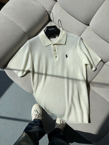 Polo Ralph Lauren Beyaz Selanik Örme Yazlık Triko