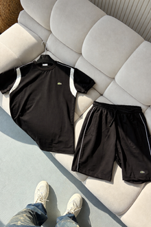 Lacoste Siyah Şortlu Takım