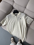 Polo Ralph Lauren Beyaz Zip Yazlık Triko